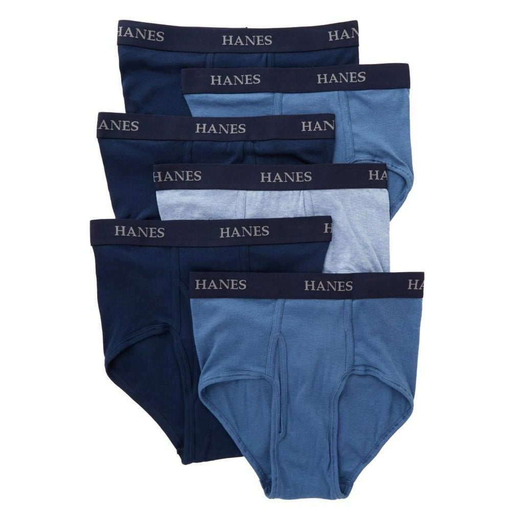 Hanes Men's Hanes Y764 Platinum Premium Briefs 6 Pack