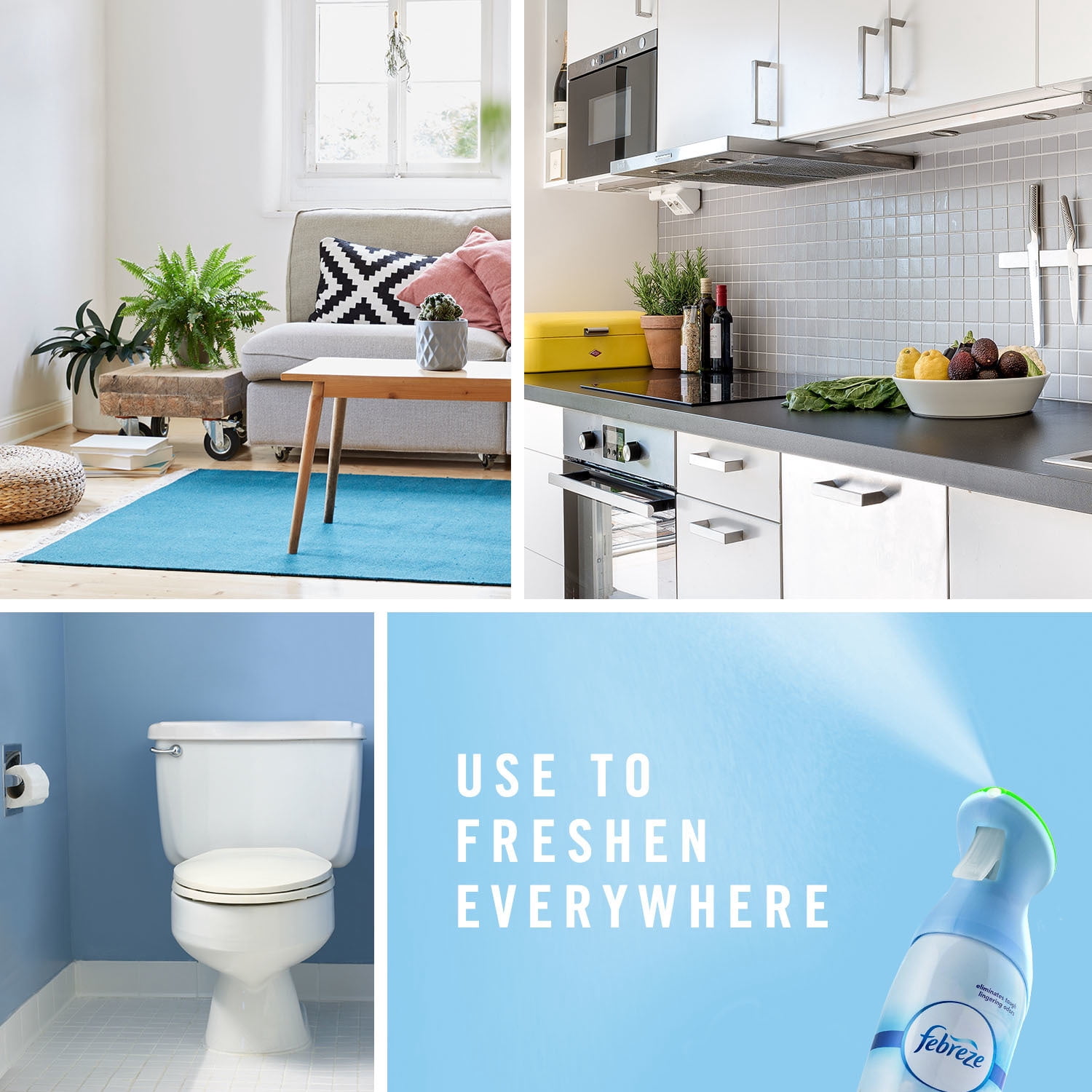 Febreze Unstopables Air Effects Air Freshener Paradise, 8.8 oz, 2 ct