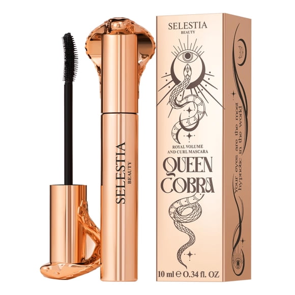 Máscara SELESTIA BEAUTY Royal Volume and Curl Queen Cobra
