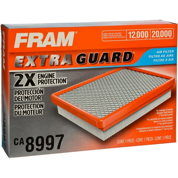 Filtre à air CA8997 Extra Guard de FRAM Filtre à air 20 000 km