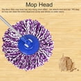 thumbnail image 3 of WALFRONT Spinning Mops Head Microfiber Refill Magic Rotating 360° Mop for Cleaning, Head Mop, Floor Mop, 3 of 6