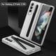 thumbnail image 2 of Funda De Teléfono Compatible Con Samsung Galaxy Z Fold 3 5G Funda Con Portalápices Funda Trasera De Cuero Antideslizante A Prueba De Golpes matsuzay EL016488-01, 2 of 5