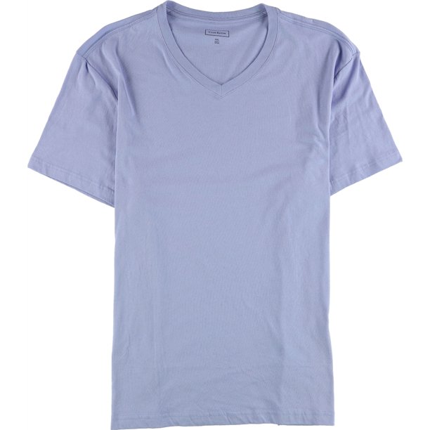 Club Room - Camiseta básica para hombre SS, color morado, XX-Large