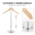 thumbnail image 4 of Retail Clothing Display Stand with Hangers for Jackets, Shirts, and Outerwear - Store Fixture Rack for Apparel Presentation, 4 of 6