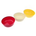 thumbnail image 1 of 3 Piezas Cuenco de Aparejos Shamjiam Almacenamiento de Señuelos de Cebos Rojo Beige Amarillo, 1 of 9