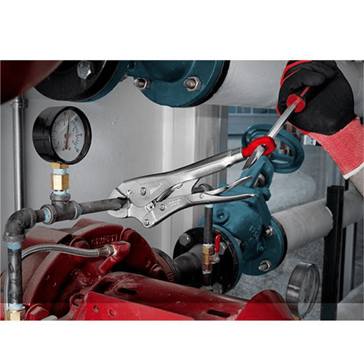 Milwaukee 48-22-3420 - Torque Lock 10" Curved Jaws Locking Pliers