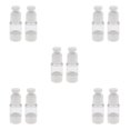 thumbnail image 3 of Justharion 2x Sterile Airless Pump Bottle Refillable Toner/Lotion/ Container white 15ml 5Set, 3 of 6