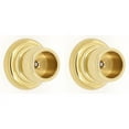 thumbnail image 5 of Alno A6746 Charlie's Shower Rod Solid Brass Mounting Bracket Set - Bronze, 5 of 7