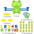 thumbnail image 4 of Cool Math Game, Frog Balance Counting Toys For Boys & Girls Educational Number Toy Fun Children'S Gift Learning Age 3+, 4 of 6