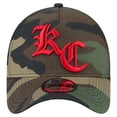 thumbnail image 2 of Men's New Era Camo Kansas City Chiefs Mystic Camo A-Frame 9FORTY Adjustable Hat, 2 of 6