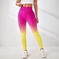 thumbnail image 4 of MKLEKYY Leggings deportivos ajustados de secado rápido para mujer, de cintura alta, sin costuras, para correr y fitness, para yoga, 4 of 4