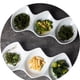 thumbnail image 5 of El plato for salsa de soja de sushi es adecuado for servir aperitivos y condimentos en fiestas., 5 of 6