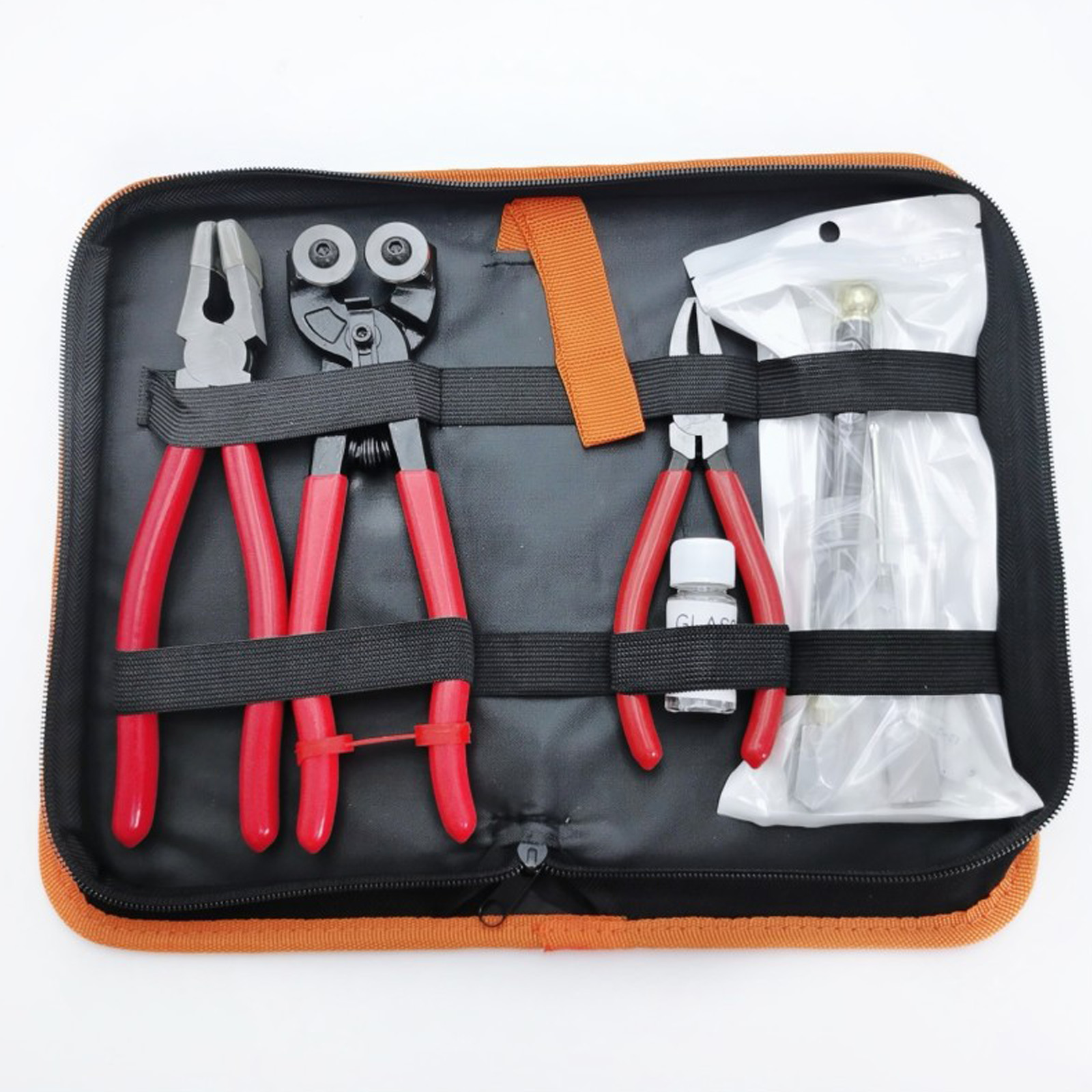10PCS Heavy Duty Glass Cutter Includes Running Breaking Pliers Oil Feed Tool For Cutting On Projects