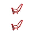 thumbnail image 3 of Methold Collar de cabeza de brida de poni con cuello Halter acolchado, aleación de Zinc ajustable, fácil de llevar, soporte de cabeza Rojo XS 2piezas, 3 of 6