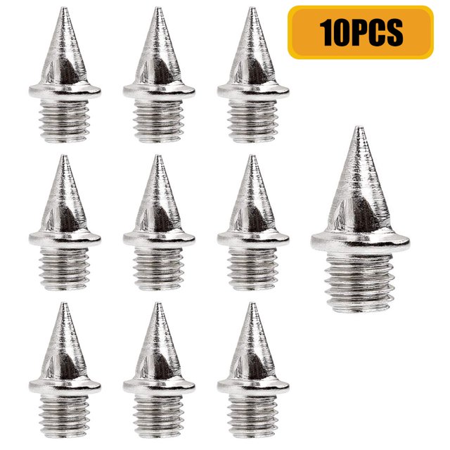 De Clavos De Pista, Zapatos Piramidales, Reemplazos De Clavos, Pasador De Acero Inoxidable De 44565 De Longitud Para Eventos De Pista Sprint Cross Country 10 Piezas Yuarrent OD006826-00