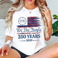 thumbnail image 2 of USA 250th Anniversary Shirt, 4th of July Shirt, American Flag Shirt, Patriotic Shirts for Women, 2 of 7