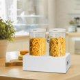 thumbnail image 3 of Coffee and Sugar Container Set of 2 with Shelf for Coffee Storage Container, Air Tight Bean Container with Scoop for Accessory Organizer, Canister for Station Organizer, 3 of 7