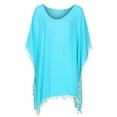 thumbnail image 3 of TIMIFIS Maillot de Bain à Franges pour Femmes Bikini Tenue de Plage Paréos pour Femmes Maillot de Bain Bikini Élégant Bordure Pompon Maillot de Bain - Été, 3 of 5