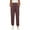 Brown, variant on Stamzod Casual Pants for Women Fashion Solid Color Stretch Waist Full Length Pants Daily Straight Loose Pants for Women with Pocket Brown M