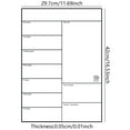 thumbnail image 5 of Fridge Whiteboard Magnetic Whiteboard Calendar for Fridge Message Board 297x420mm Fridge Weekly Planner Whiteboard, 5 of 8