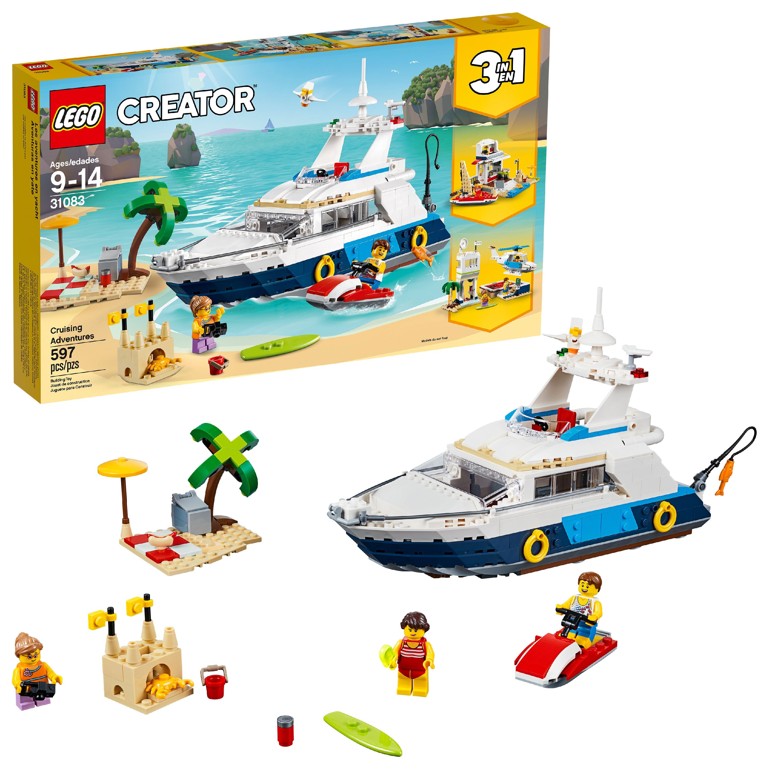 60221 LEGO CITY Diving Yacht 148 Pieces Age 5+ 