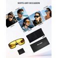 thumbnail image 4 of Joopin Night Vision Glasses Fit Over Glasses for Men Women, Night Vision Glasses for Driving UV400 Protection, 4 of 8