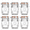 32oz-6 pack, variant on Vintmason Jars With Airtight Lid 32oz Canister Quart For Kitchen Stor- Coffee Sugar Beans 6 Pack
