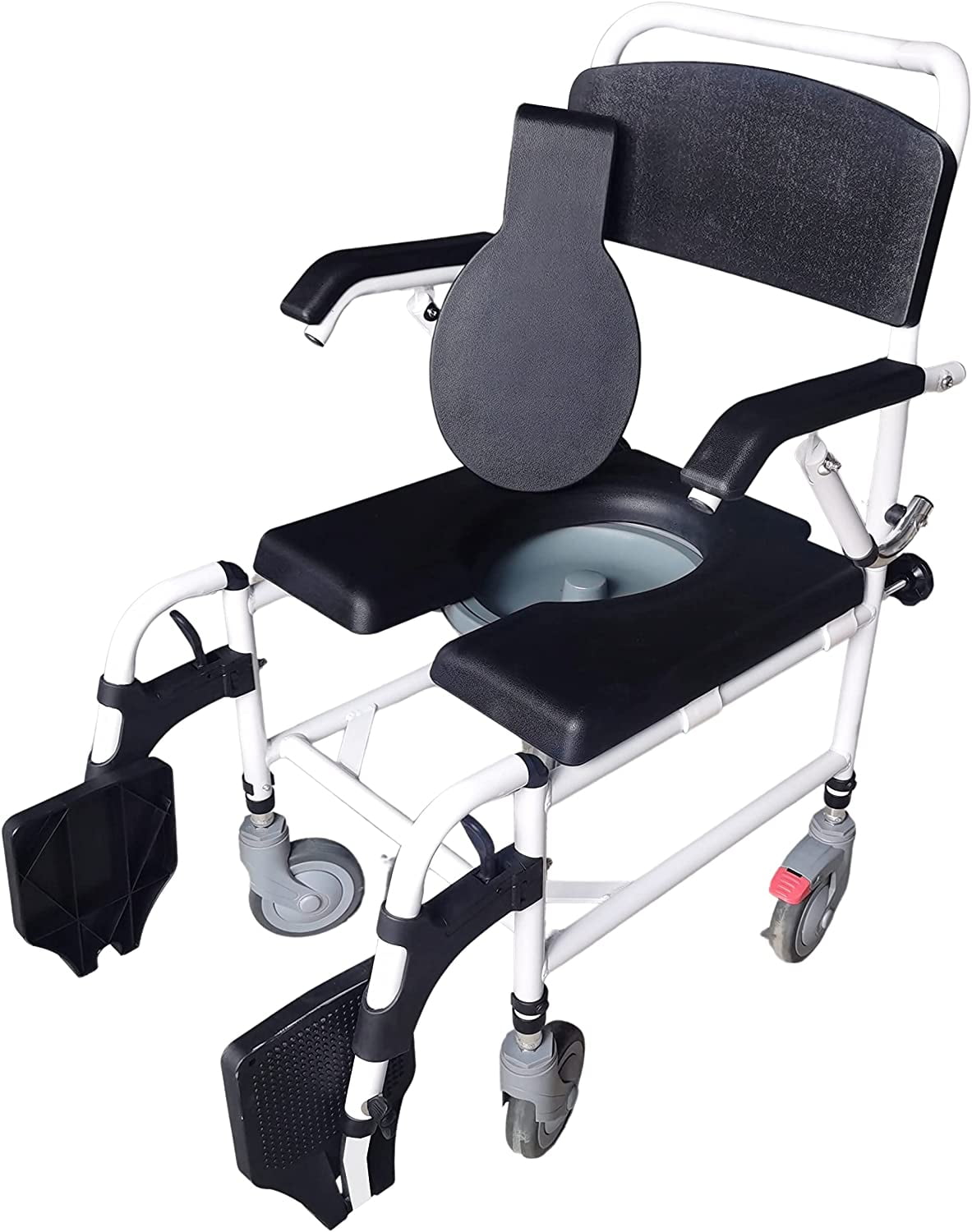 Buy YUWELL Shower Wheelchair Over Toilet, Aluminum Shower Commode