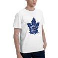 thumbnail image 2 of Toronto Maple Leafs Fashion Men'S Short Sleeve T-Shirt White X-Large, 2 of 5
