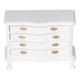 thumbnail image 1 of Mesita de noche para casa de muñecas, mueble con cajones en miniatura de madera, decoración, 1:12, 1 of 14