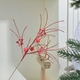 thumbnail image 4 of WEGFTDUOP 32" Gold-Powder Xmas Branch,Berries&Sequins Reusable 76 cm Plastic Cuttings,Holiday Party Decor,Flexible,Walmart, 4 of 6