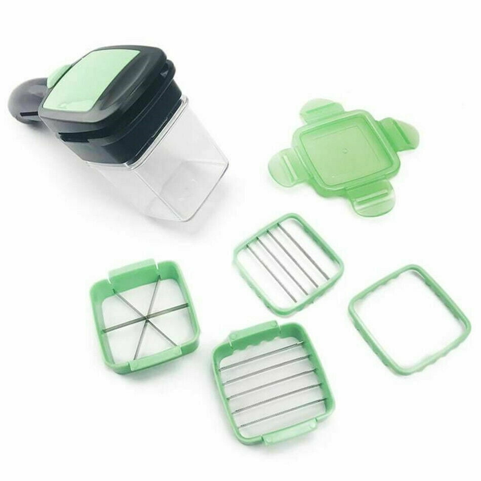 Vegetable Chopper, 5 In 1 Fruits Cutter Chopper Slicer Column Egg