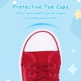thumbnail image 2 of UYSYZBC Toddler Kids Sequin Canvas Sneaker for Girls Boys High Top Walking Cushioned Sneakers Non-Slip Sparkly Casual School Shoe, 2 of 6