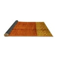 thumbnail image 2 of Ahgly Company Indoor Square Abstract Yellow Modern Area Rugs, 6' Square, 2 of 4