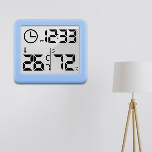 Termómetro de interior perfecl mini higrómetro digital para habitación oficina invernadero