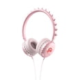 thumbnail image 1 of Methold Auriculares con cable Jack de 3,5mm, Control de volumen, auriculares para niños con micrófono, auriculares, accesorios de computadora, niñas y Electrónica Rosa, 1 of 6