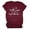 Wine, variant on Womens Activewear T Shirt Women About to the Limits for My T Shirt Womens T Shirts L