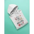 thumbnail image 3 of Flower Child Hoodie Women -Image by Shutterstock, Female x-Large, 3 of 4
