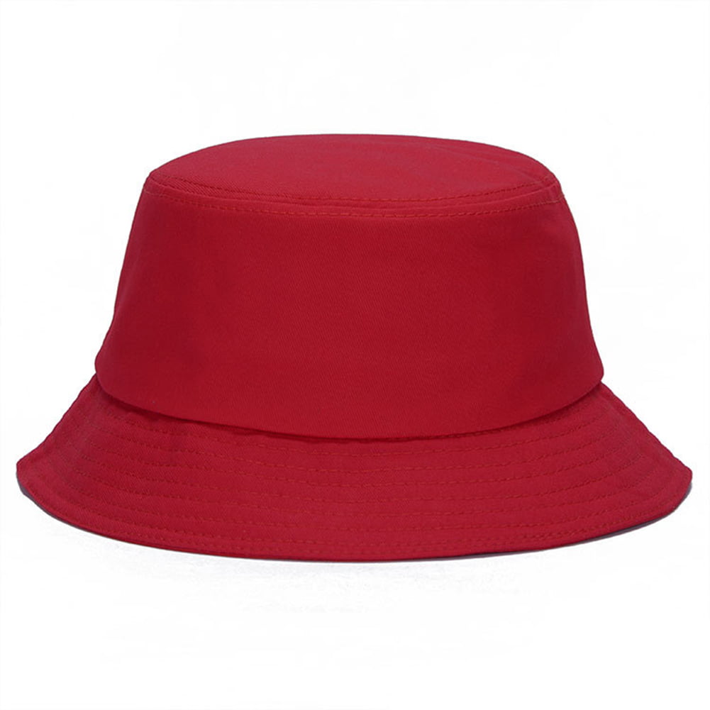 GlWANjggL Sun Protection Hats for Women Summer Tea Party Hats Casual  Camping_&_Hiking Gardening Hat Outdoor Bucket Hat, Red, One Size :  : Clothing, Shoes & Accessories
