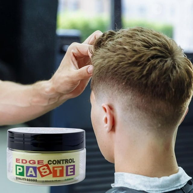 Cera para el control de bordes, Gel permanente para bordes a base de agua, Suavizado de bordes, para mujeres, Fijación fuerte, Gel para el cabello Salvador Cera de control de bordes