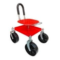 thumbnail image 1 of DOLITY Chariot de Jardin à Roulettes Antidérapant pour Plantation, Entretien de Pelouse et Entretien Automobile Rouge, 1 of 9