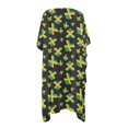 thumbnail image 3 of FKELYI Jamaican Flag Love Print Womens Bikini Cover Up for Summer Open Front Cardigan Beach Cover Ups Comfy Beach Kimono Beachwear Ladies Cruise Outfits Resort Wear, 3 of 6