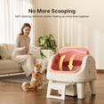 thumbnail image 3 of PetPivot AS12 Automatic Cat Litter Box Self-Cleaning with Safety Protection, Liners, Front Entry Step Included, Pink, 3 of 10