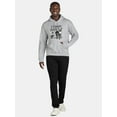 thumbnail image 2 of Men's and Big Men's I Don't Give a Rat Graphic Print Hoodie, S-3XL, 2 of 5
