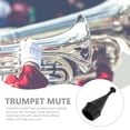 thumbnail image 6 of Soimiss Black Trumpet Replacement Mute Made from Safe ABS Material for Effective Sound Muffling, 6 of 8