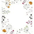 thumbnail image 3 of Ambesonne Modern Duvet Cover Set, Geometric Flowers Floral, Calking, Pistachio Green Magenta, 3 of 6