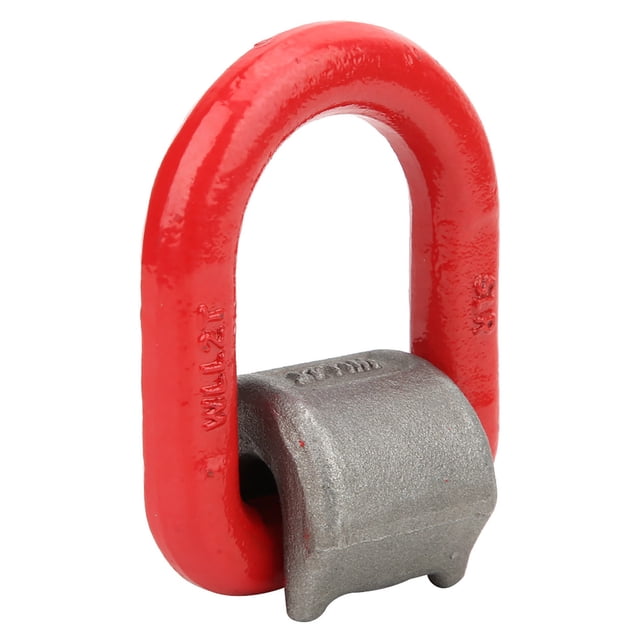 Grilletes de anillo en D forjados de acero de aleación G80 Grilletes de anillo de elevación de alta resistencia (2t)