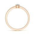 thumbnail image 2 of ANGARA Natural 2-Stone Diamond Anniversary Ring in 14K Rose Gold for Women (Size-3.2mm| Color-K| Clarity-I3) | April Birthstone, Anniversary, Jewelry Gift for Women | Natural Diamond Ring, 2 of 7