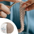 thumbnail image 4 of WNFJR Yarn for Crocheting, Crochet Yarn, Easy Yarn for Beginners with Easy-to-See Stitches, for Sock, Scarves, Shawls, Blankets, and Garments, 4 of 4