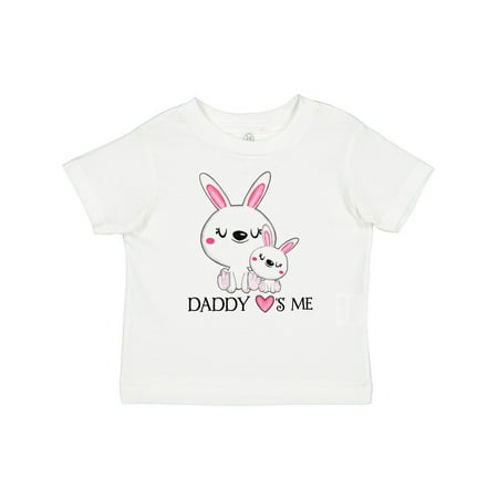 

Inktastic Daddy Loves Me- Bunny Family Gift Baby Boy or Baby Girl T-Shirt